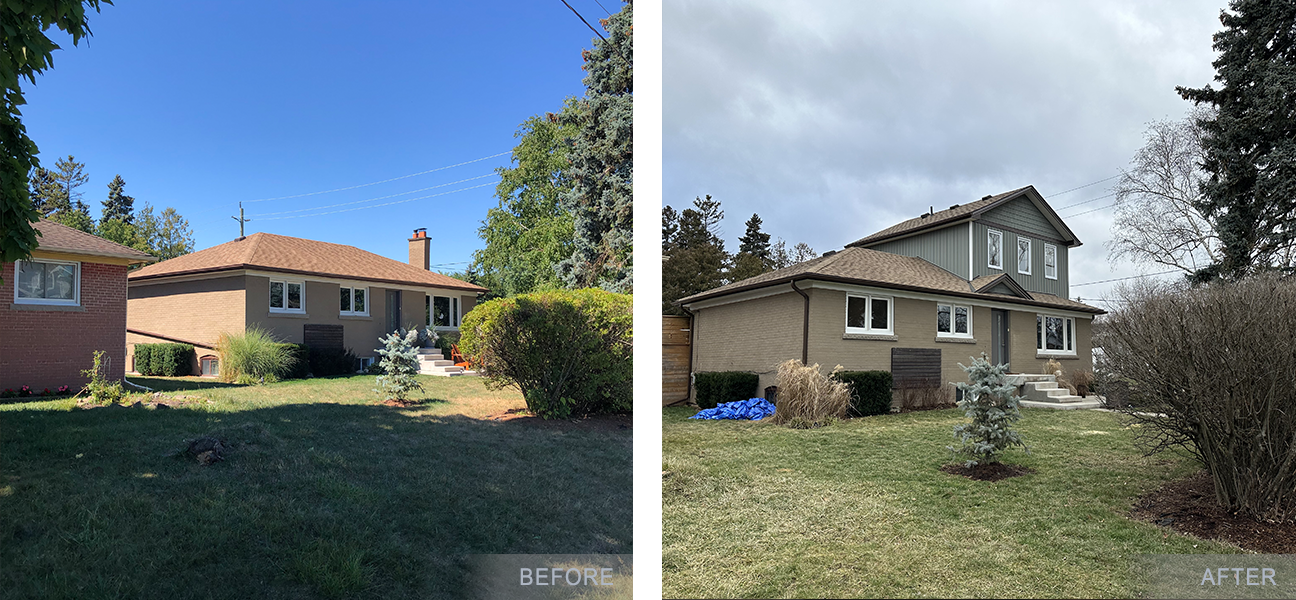 Home Addition Before And After